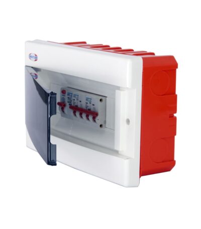 CAJA DE EMBUTIR PUERTA FUME LUXURY PARA 8 DIN