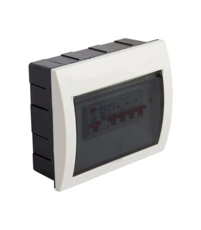 CAJA DE EMBUTIR TAPA FUME BOMBE PARA 8 DIN