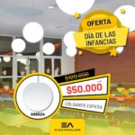 COLGANTE ESFERA 35CM BLANCO