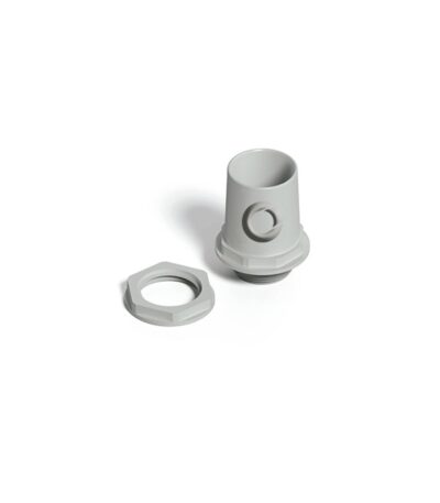 CONECTOR CON ROSCA CAJA A CAÑO HDX