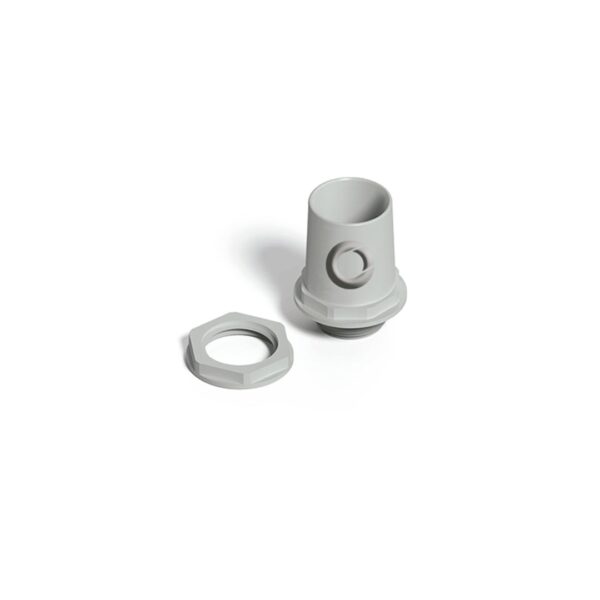 CONECTOR CON ROSCA CAJA A CAÑO HDX