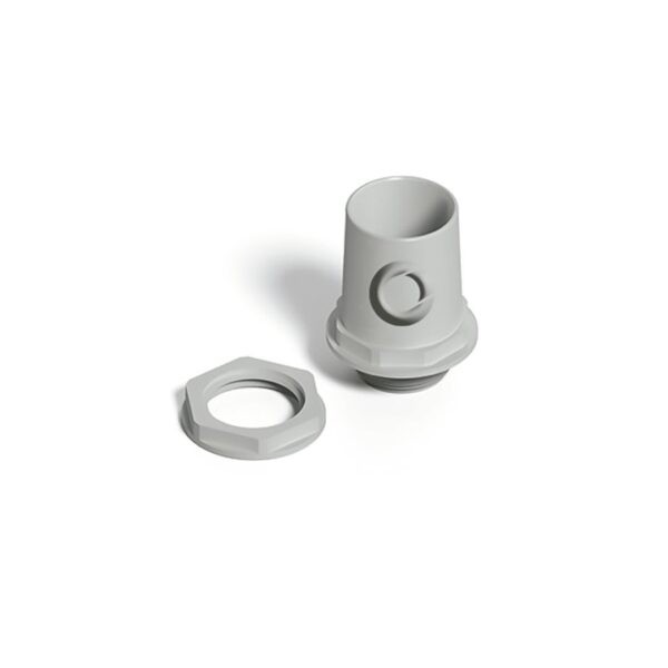 CONECTOR CON ROSCA CAJA A CAÑO LIBRE DE HALOGENO LS0H