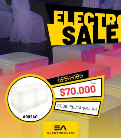 CUBIC RECTANGULAR CERRADO BLANCO