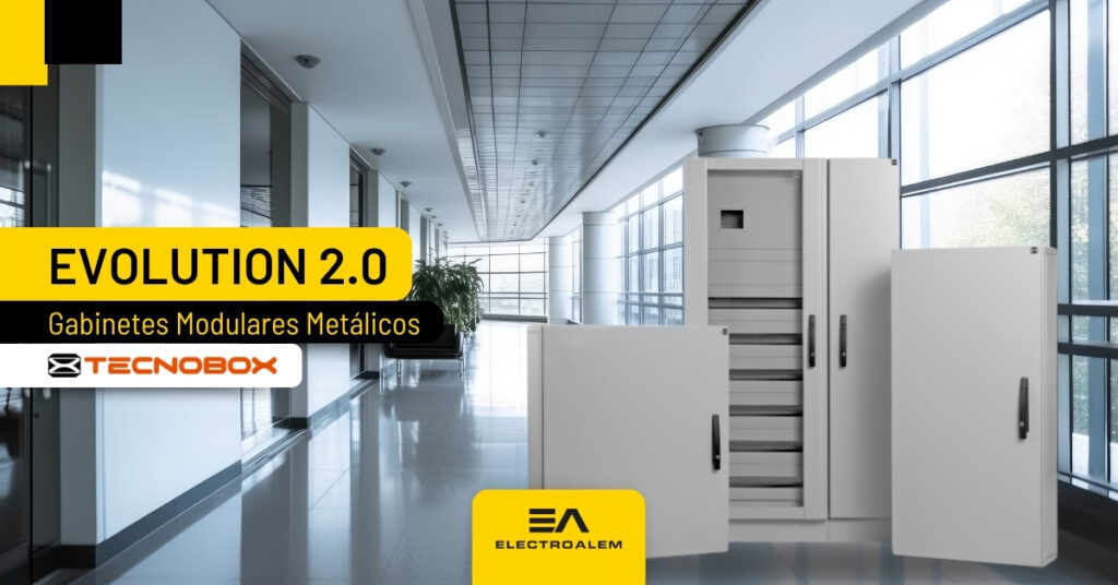 TECNOBOX: Evolution 2.0 Gabinetes Modulares Metálicos Línea Premium