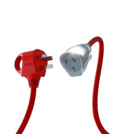 PROLONGADOR IMSA INDUSTRIAL ROJO CON LED 3X1.5MM 20METROS