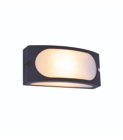 APLIQUE AZONA DE EXTERIOR NEGRO E27