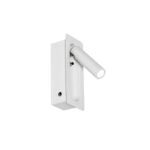 APLIQUE ACRU EXTERIOR DE EMBUTIR 3W BLANCO