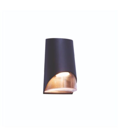 APLIQUE INDO DE EXTERIOR NEGRO GU10