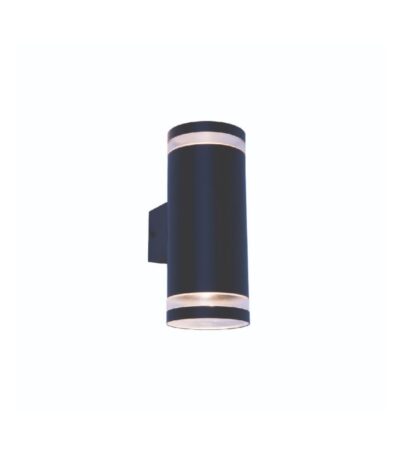 APLIQUE INOTU 2 DE EXTERIOR NEGRO 2L PAR 16