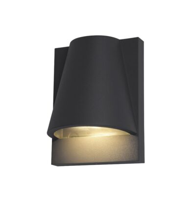 APLIQUE KALA DE EXTERIOR NEGRO PAR 16