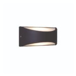 APLIQUE KAPA DE EXTERIOR NEGRO E27