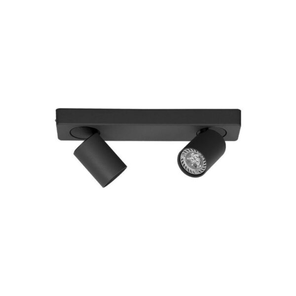 APLIQUE KATHARO II NEGRO GU10