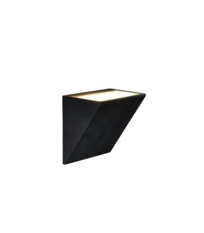 APLIQUE RISE DE EXTERIOR NEGRO 6W