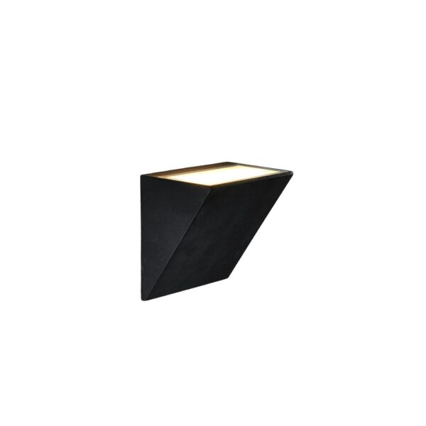 APLIQUE RISE DE EXTERIOR NEGRO 6W