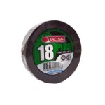 CINTA AISLADORA NEGRA PVC PLUS 19MMX0.18MM 10 METROS