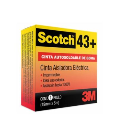 CINTA AUTOSOLDABLE 3M N°43 19MM X 5 METROS