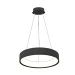 COLGANTE CAMBOYA 36W NEGRO