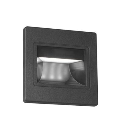 EMBUTIDO ACACIA DE PARED 3W NEGRO