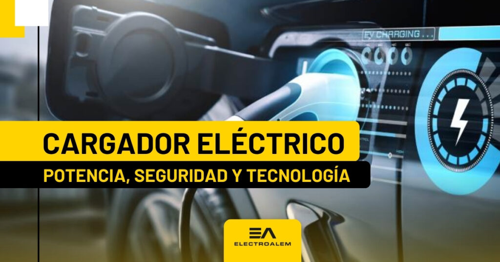 Cargador eléctrico SCAME: potencia, seguridad y tecnología en un solo equipo