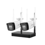 KIT 2 CAMARAS EXTERIORES WIFI 4MP NVS