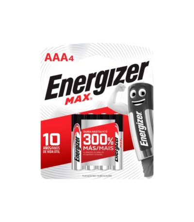 PILA AA ENERGIZER E91 BLISTER X 4 UNIDADES