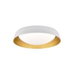 PLAFON BELA 28W 520MM BLANCO DORADO