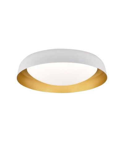 PLAFON BELA 28W 520MM BLANCO DORADO