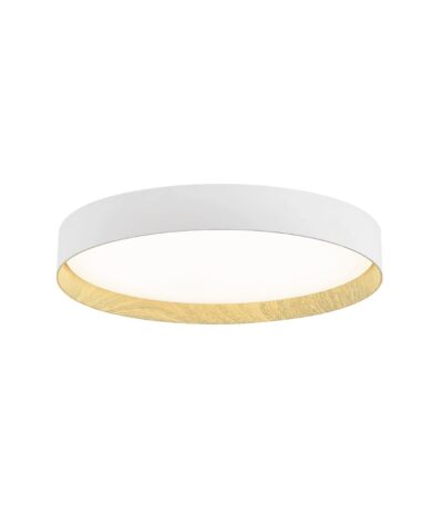 PLAFON CARAMEL 45W 490mM BLANCO MADERA