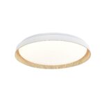 PLAFON CHESTER 45W 510MM BLANCO MADERA