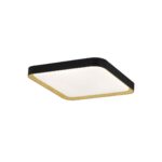 PLAFON LED GALACTIC 45W 50CM NEGRO MADERA