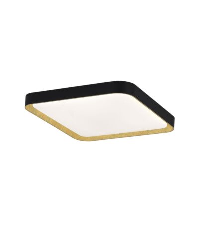 PLAFON LED GALACTIC 45W 50CM NEGRO MADERA