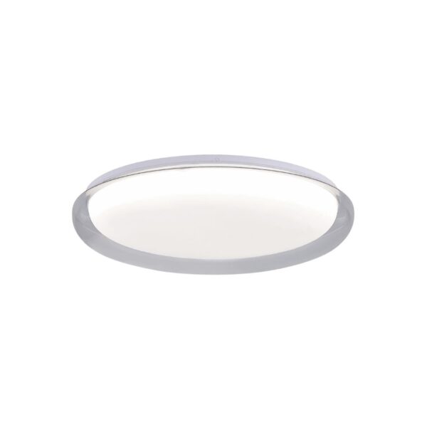 PLAFON LED SMOKY 45W 50CM GRIS