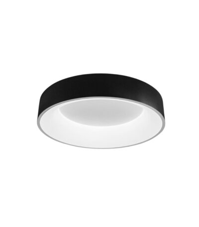 PLAFON NBAGEL 80W 78CM NEGRO