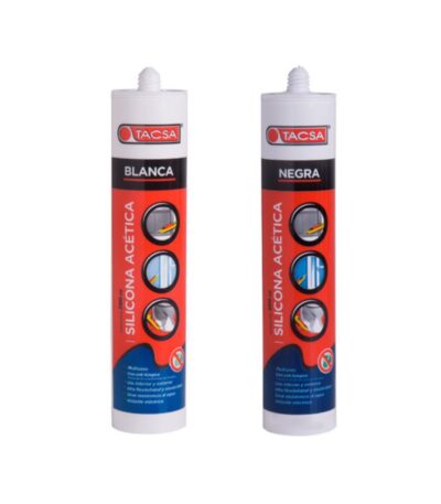 SELLADOR DE SILICONA UNIVERSAL NEUTRA BLANCA NEGRA 280ML