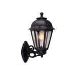 APLIQUE SABA FAROL NEGRO E27 460MM