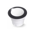 EMBUTIDO DE PISO CECI 10W G53 160MM NEGRO