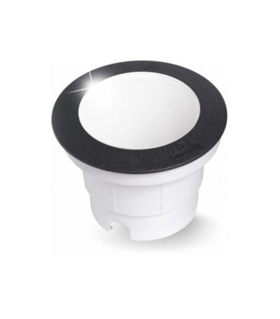 EMBUTIDO DE PISO CECI 10W G53 160MM NEGRO