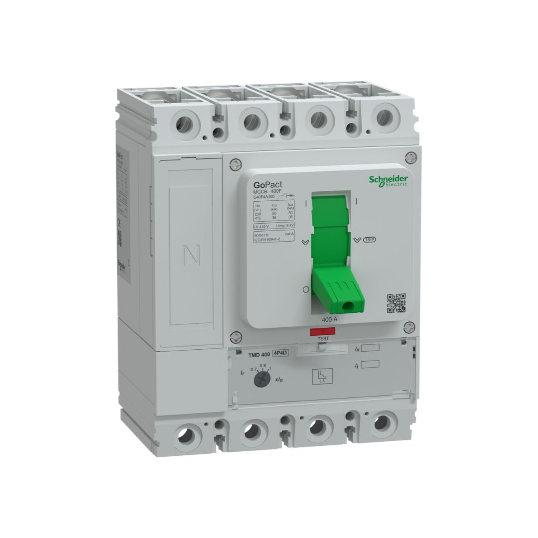 INTERRUPTOR GoPact 400F 4P4D 400A REGULABLE INTERRUPTOR GoPact 400F 4P4D 400A REGULABLE