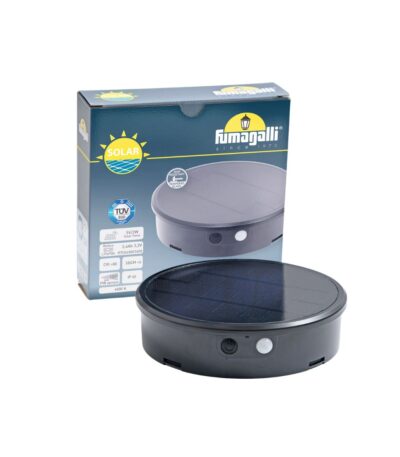 MODULO LED SOLAR 2W 160MM NEGRO