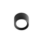 PLAFON LIVIA NEGRO G53 10W 160MM