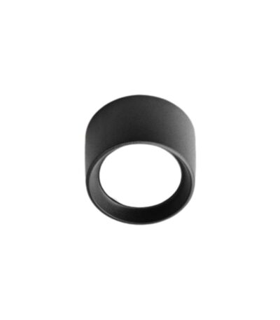 PLAFON LIVIA NEGRO G53 10W 160MM