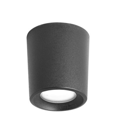 PLAFON LIVIA NEGRO G53 6W 96MM