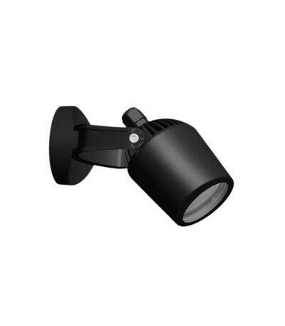 SPOT MINITOMMY DE EXTERIOR 1L 6W NEGRO