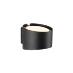 APLIQUE OTTO BIDIRECCIONAL NEGRO 2X5W 135MM