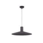 COLGANTE DARJAN 12W NEGRO 3000K 490MM