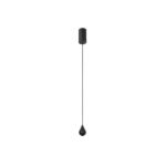 COLGANTE DRABE 7.6W NEGRO 3000K 50MM
