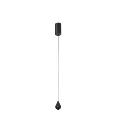COLGANTE DRABE 7.6W NEGRO 3000K 50MM