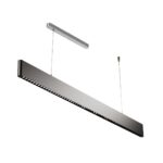 COLGANTE MIRACLE II 60W NEGRO 1.8MTS