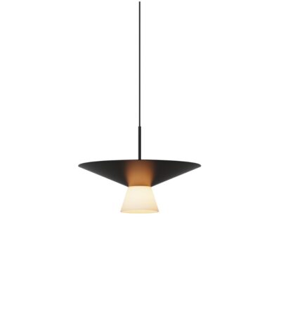 COLGANTE NIAO II 7W NEGRO 3000K 450MM