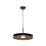 COLGANTE SAGSAI 12W NEGRO 3000K 500MM